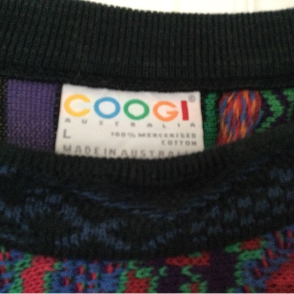COOGI Multicolor Abstract Crewneck Sweater - Picture 2 of 3